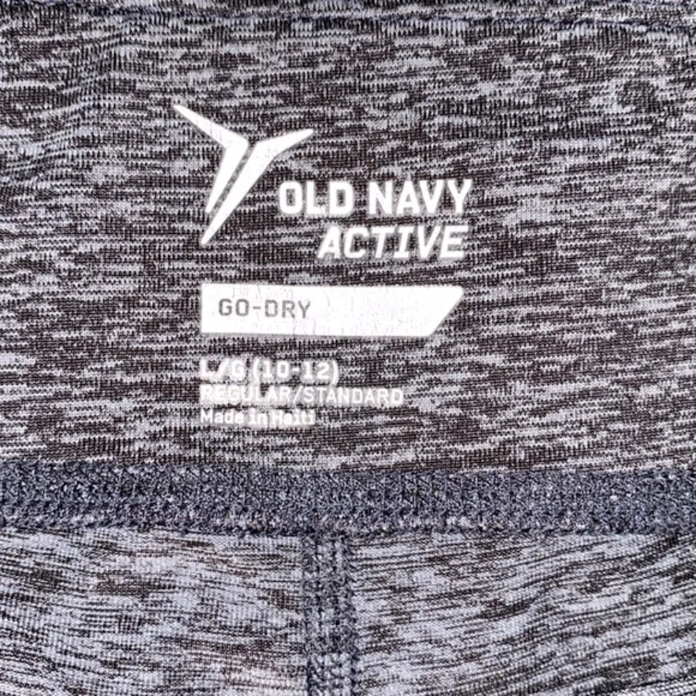 Old Navy Active girls Go dry grey athletic pants size 10-12